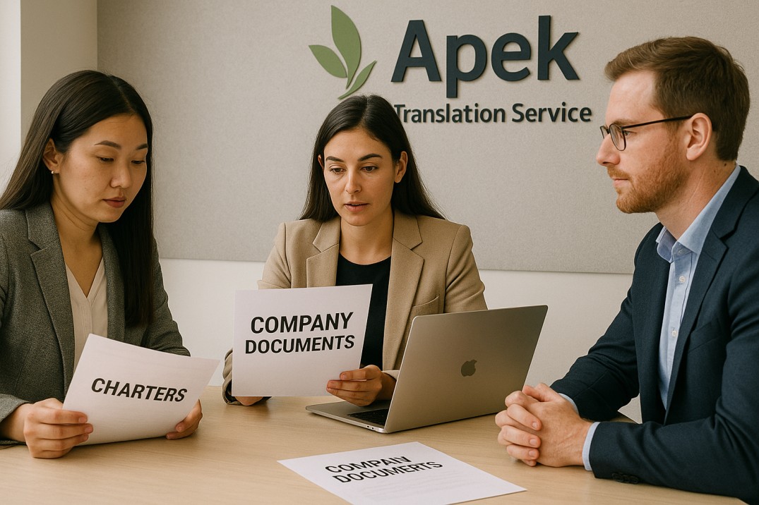 Certified legal translations