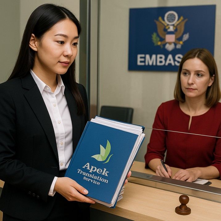Embassy-ready certified translations